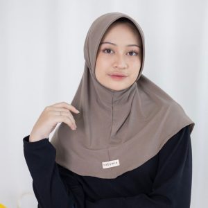 Kerudung Bergo Tiebymin Bahan Jersey